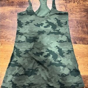 Lululemon Athletica Camo Tank Top - Green